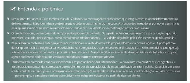 Exclusividade é a regra
