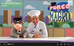 Preparando os pequenos