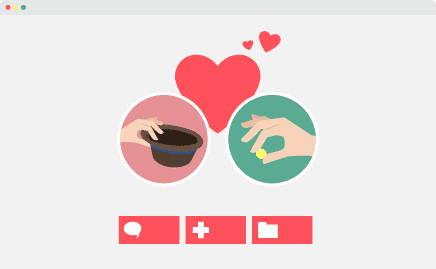 Tinder de negócios do bem